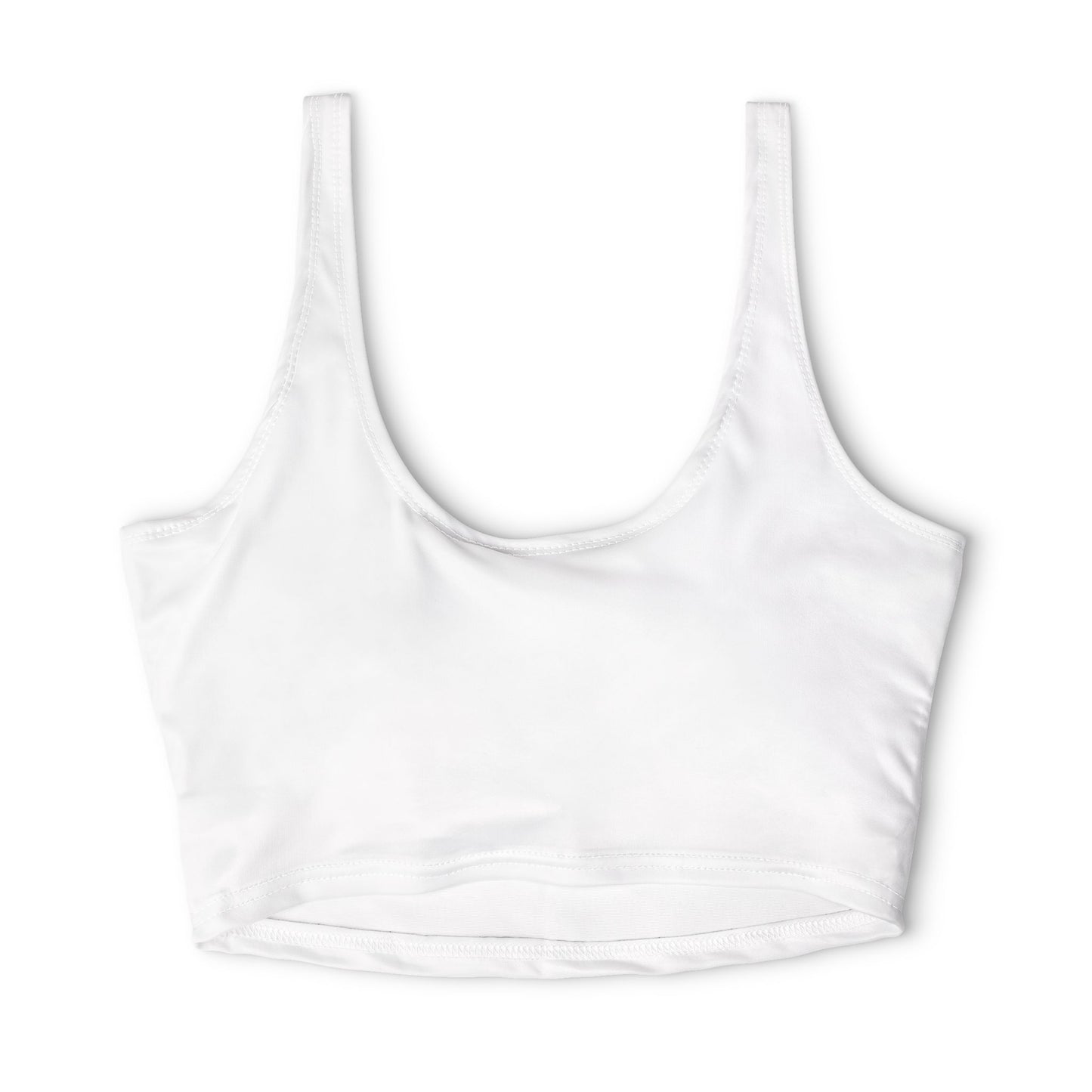 Miami Polka Dot Bubble Letter Sports Bra | Collegiate Retro Athletic