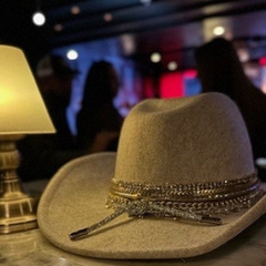 Custom Bride Cowgirl hat Country bride Western Bachelorette cowboy hat Personalized cowgirl hat Bride to be cowboy hat Vegan suede cowboy