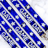 Sequin gameday strap Game day purse strap Stadium purse strap Go noles Strap Gameday accessory College bag strap Florida State sequin strap