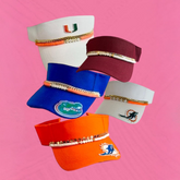 Visor College Visor Sport visor Sun visor Adjustable visor Gameday hat College gift Bed party merch Florida short team visors Cute visor