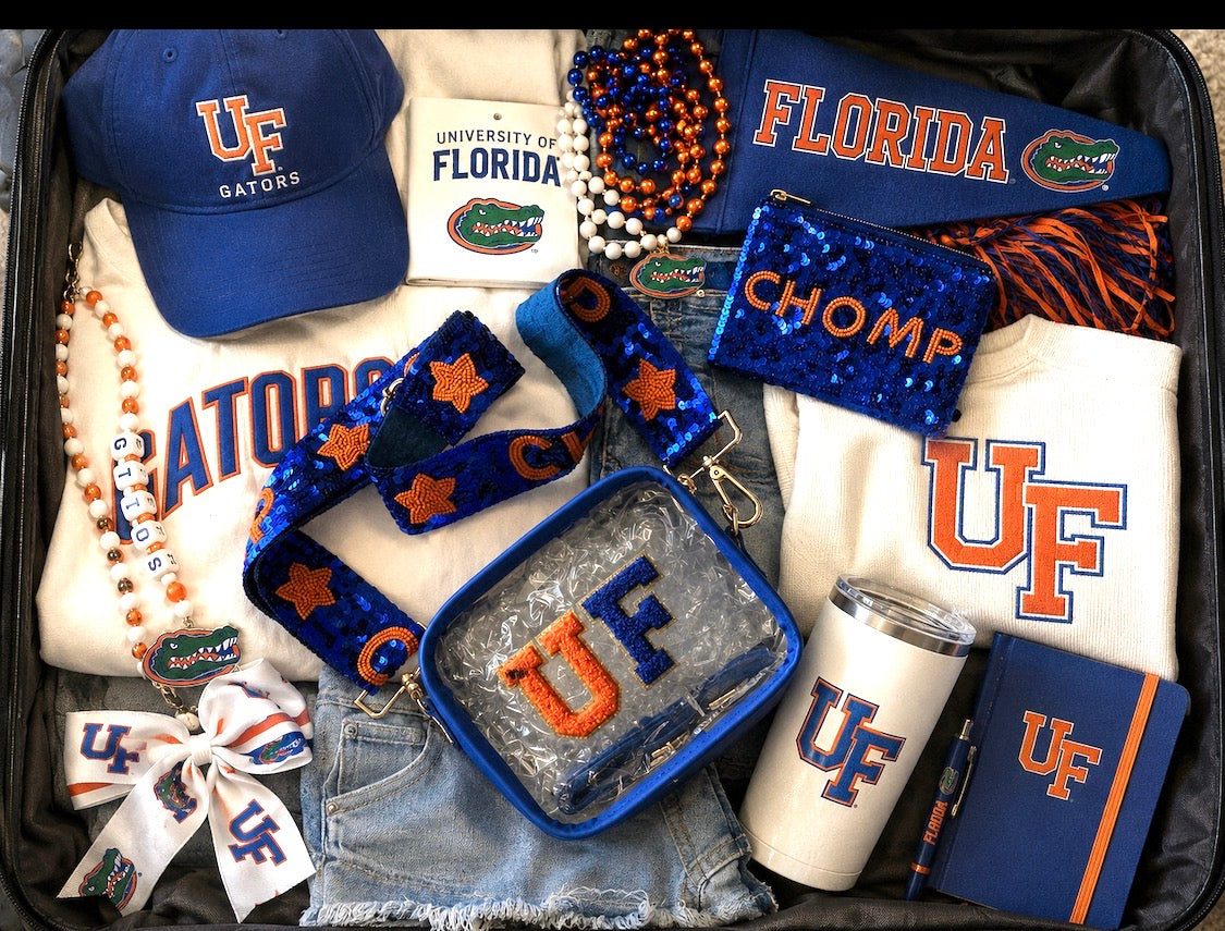 UF Gators crossbody bag with chomp strap by Sunkissed by Chrissy, photo 1