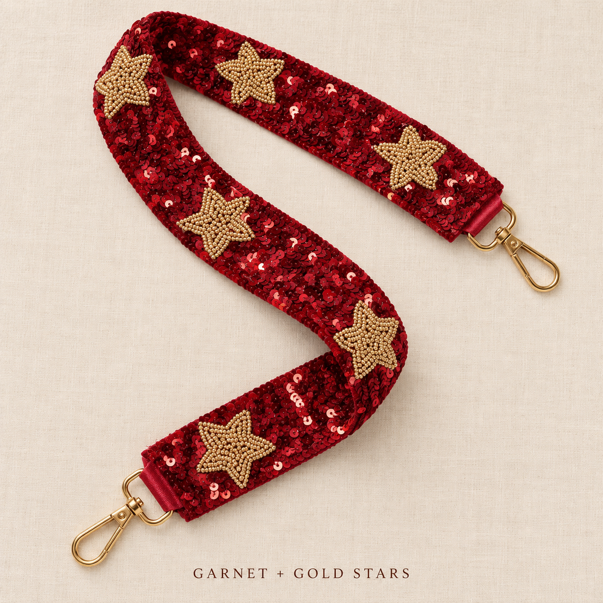 Sequin gameday strap Game day purse strap Stadium purse strap Go noles Strap Gameday accessory College bag strap Florida State sequin strap