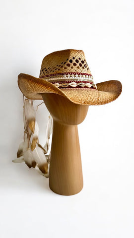 FSU Cowboy Hat with Feathers