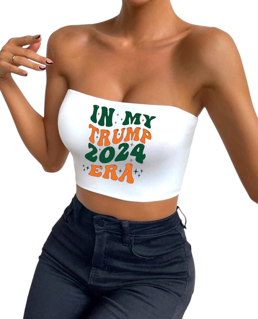 "In My Trump 2024 Era" Bandeau Top