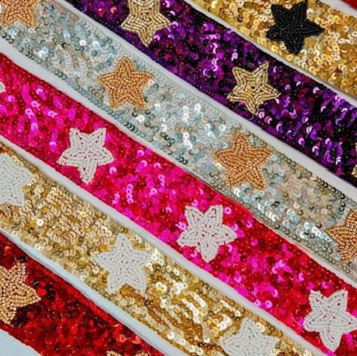 Sequin purse strap Beaded strap for Clear Bag Stadium Purse Strap Game day accessory College Bag Strap Crossbody Strap