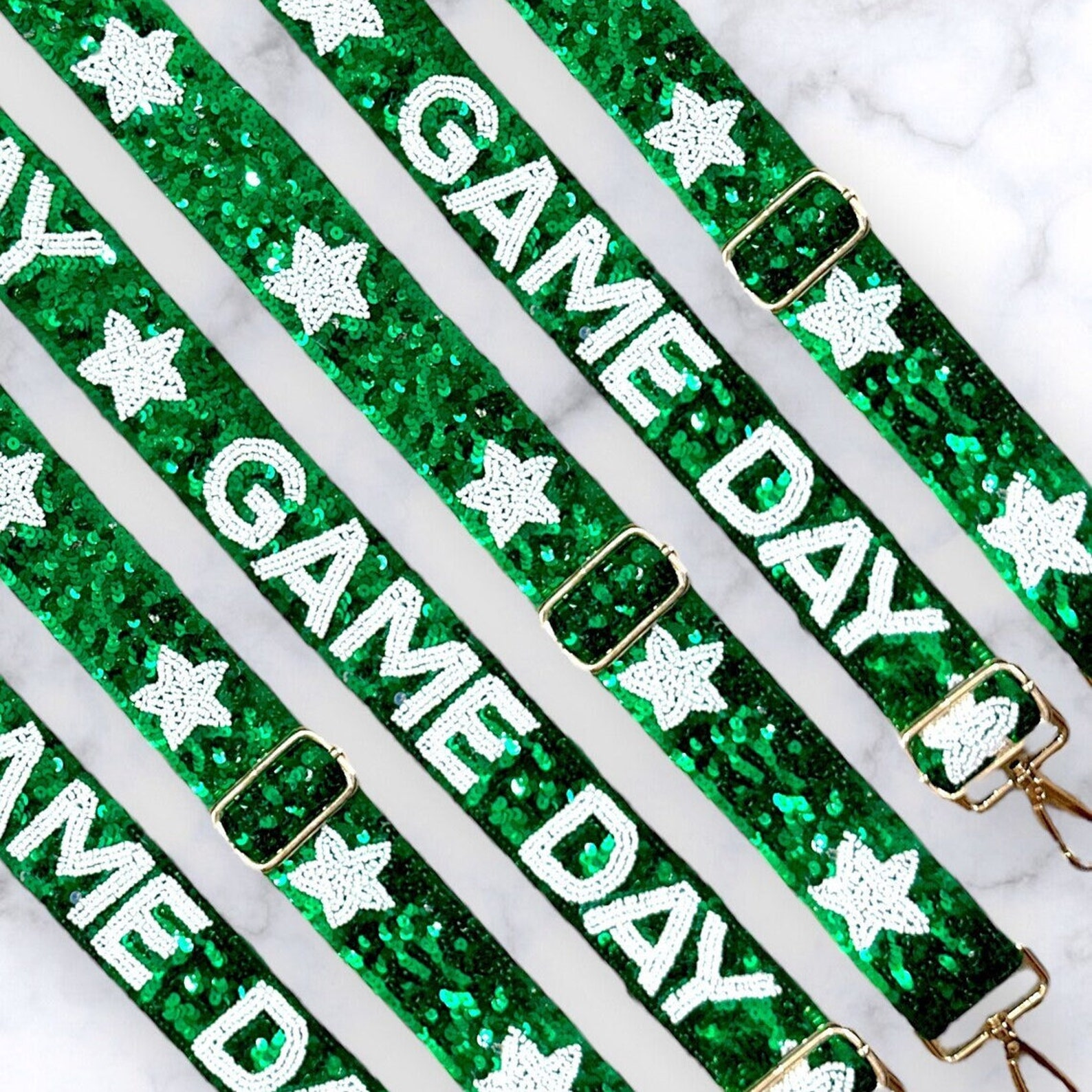 Game day purse strap Sequin gameday strap Stadium purse strap Go noles Strap Gameday accessory College bag strap Florida State sequin strap