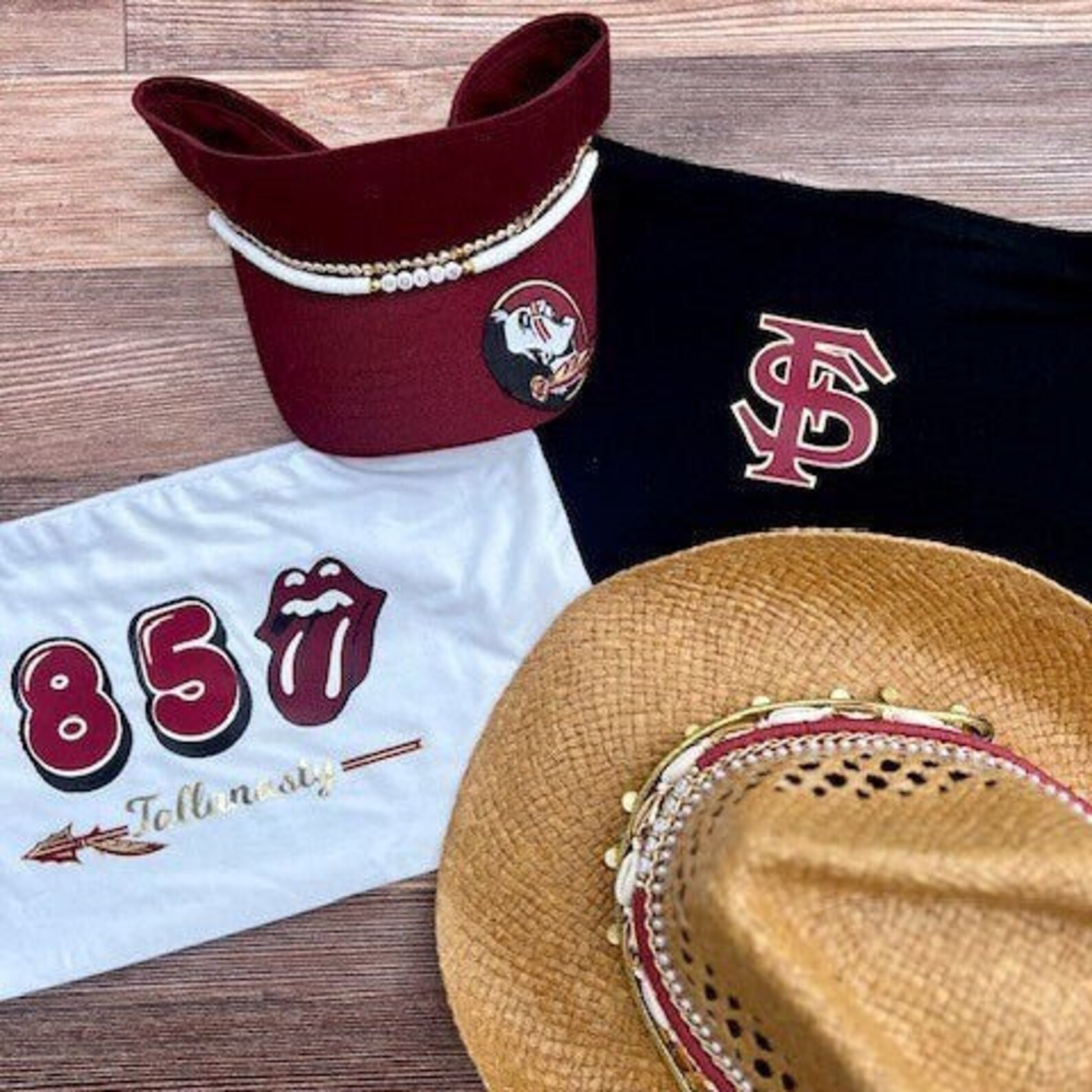 Visor College Visor Sport visor Sun visor Adjustable visor Gameday hat College gift Bed party merch Florida short team visors Cute visor