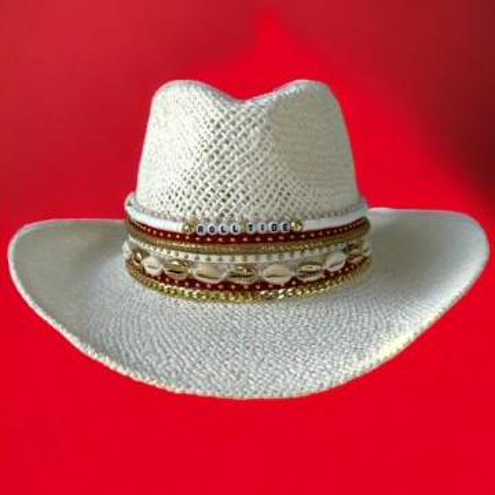 Custom cowboy hat University cowboy hat Bed party hat College cowboy hat gift Gameday style College team hat cowgirl hat Football team hat