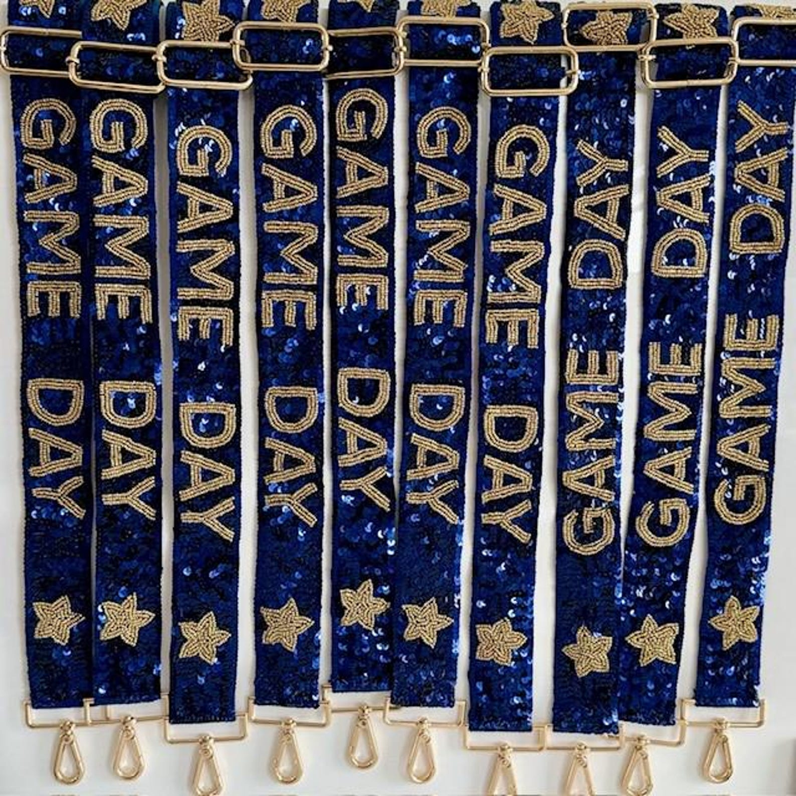Game day purse strap Sequin gameday strap Stadium purse strap Go noles Strap Gameday accessory College bag strap Florida State sequin strap