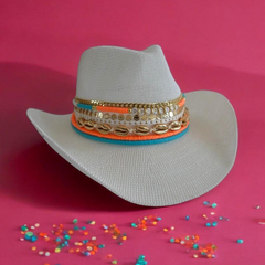 Cowboy Hat Dolphin's themed cowboy hat Fins Hat Miami Dolphins hat Custom Miami cowboy hat Miami Dolphins fan gift idea Sports lover gift