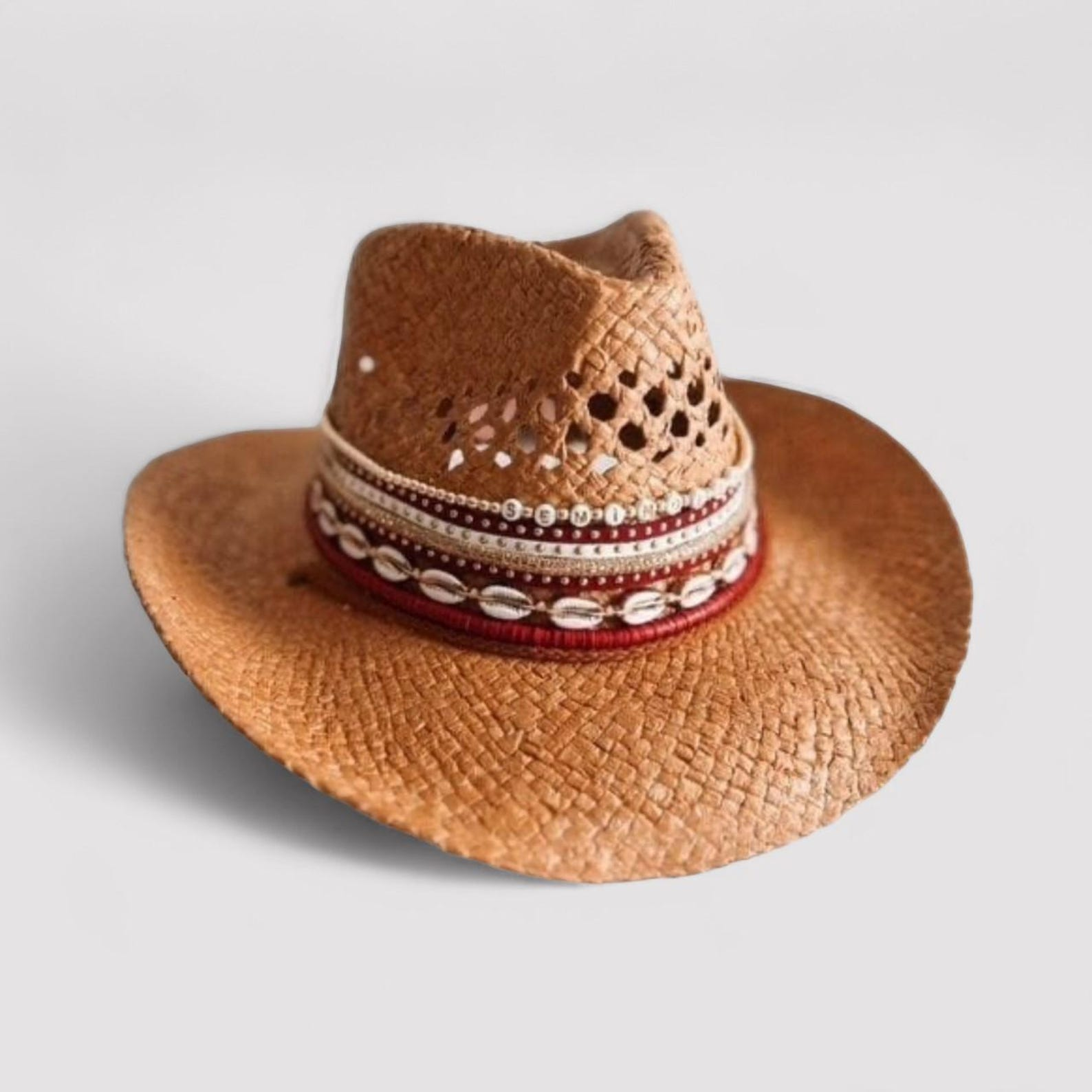 Custom cowboy hat University cowboy hat Bed party hat College cowboy hat gift Gameday style College team hat cowgirl hat Football team hat