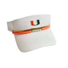 Visor College Visor Sport visor Sun visor Adjustable visor Gameday hat College gift Bed party merch Florida short team visors Cute visor