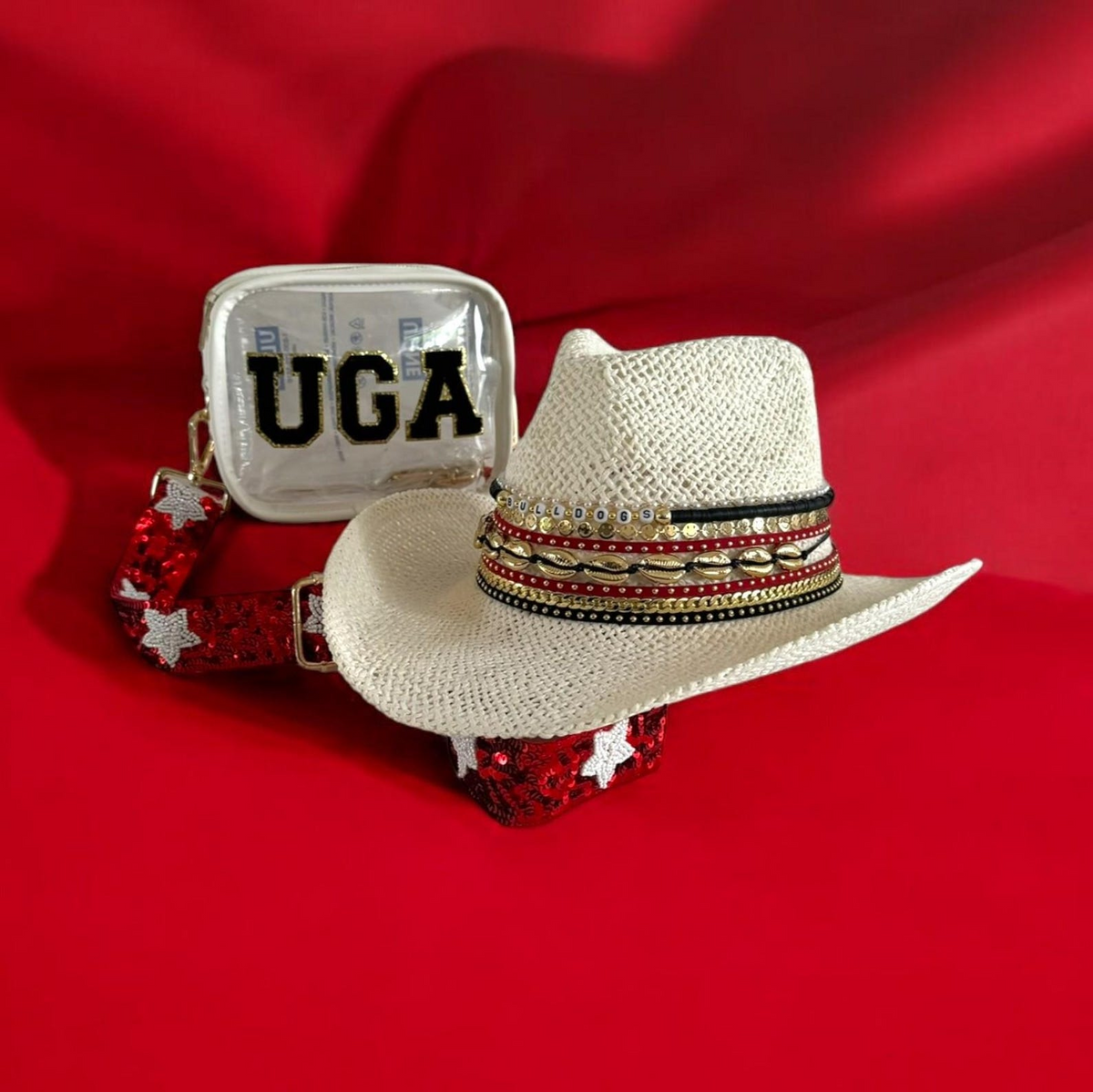 Custom cowboy hat University cowboy hat Bed party hat College cowboy hat gift Gameday style College team hat cowgirl hat Football team hat