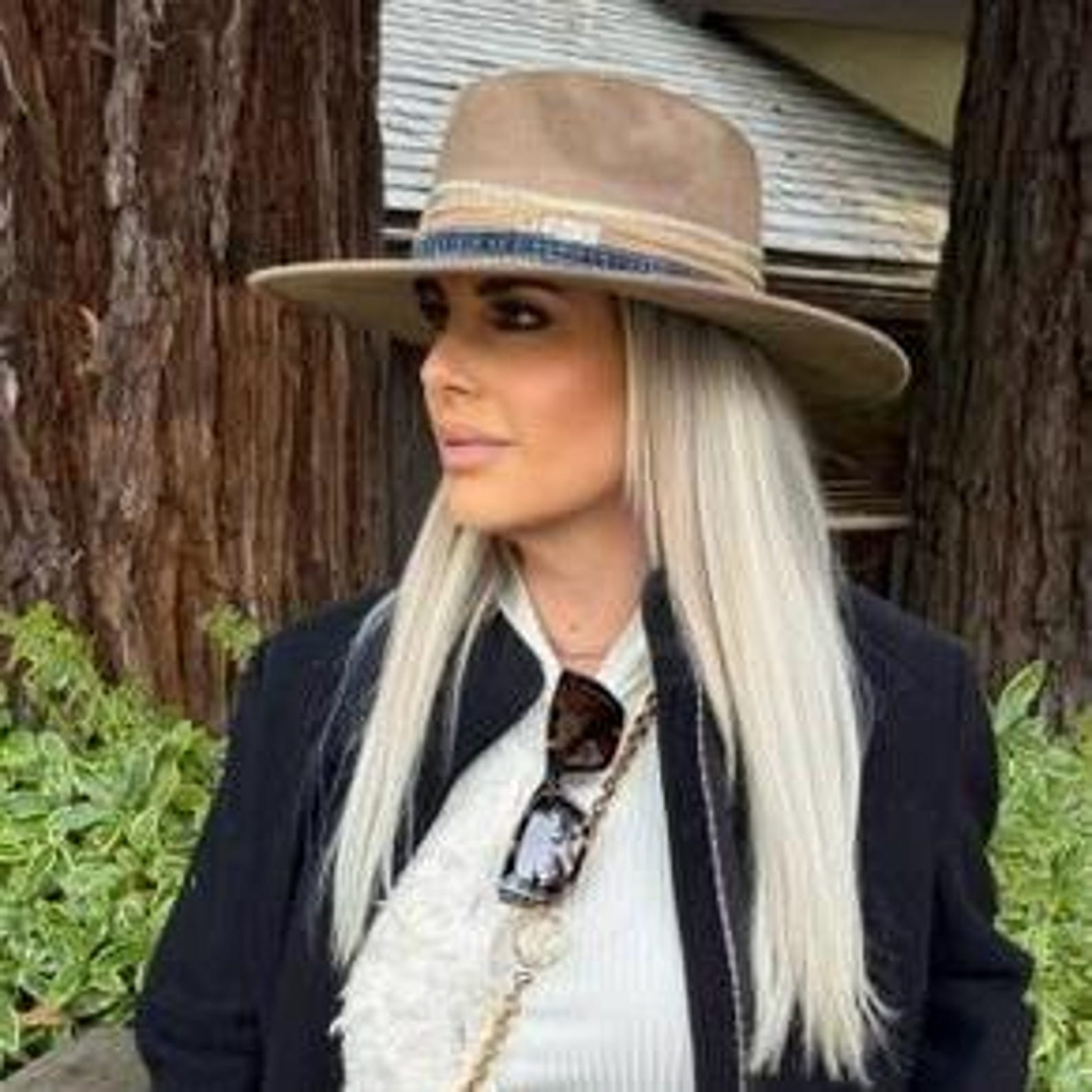 Custom western chic fedora Wide Brim Hat Luxury Fashion rancher hat Personalized Custom Gift Festival hat Elegant Boho Style Accessory denim