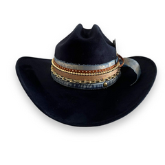 Cowboy hat Maga Trump Hat Custom Country music Rodeo hat Fashion statement hat Republican gift Western Cowgirl hat Trump Card hat Fire burnt