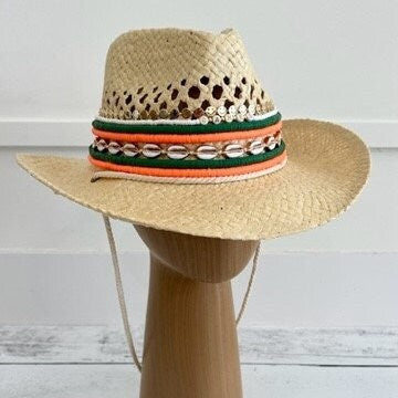 UMiami cowboy hat UMiami tailgate hat UMiami gameday hat Canes hat University of Miami tailgate outfit UMiami gift  Hurricanes cowboy hat