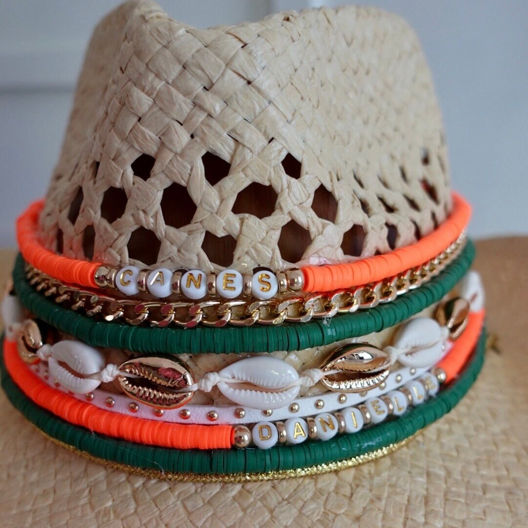 UMiami cowboy hat UMiami tailgate hat UMiami gameday hat Canes hat University of Miami tailgate outfit UMiami gift  Hurricanes cowboy hat