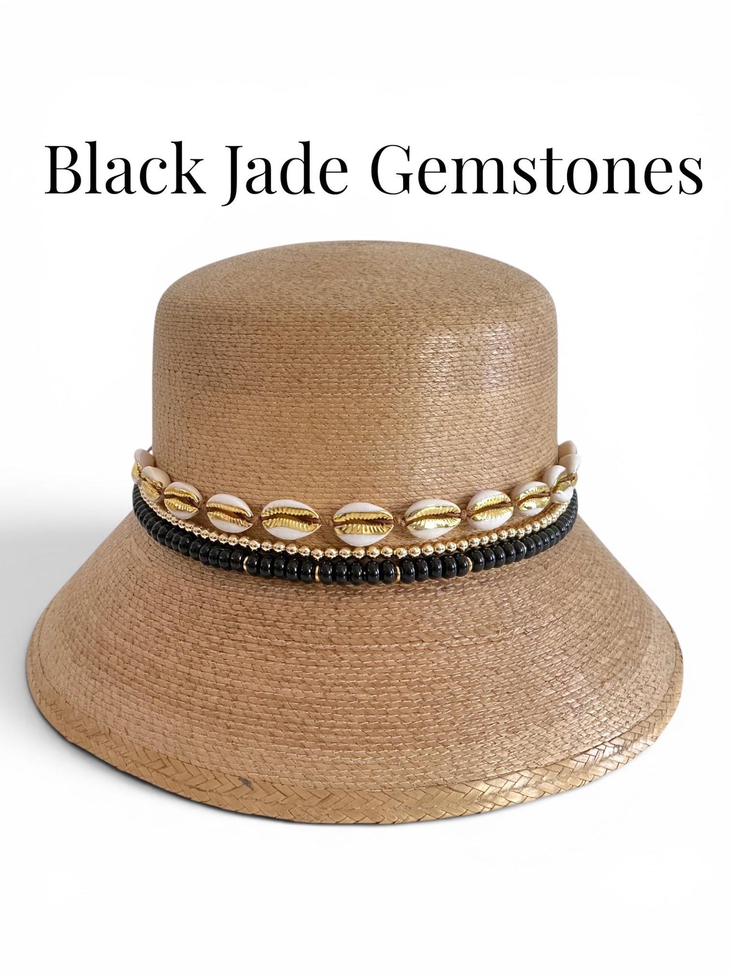 Palm Bucket Hat for Women Designer Straw Beach Hat Resort Vacation Hat Coastal Chic Sun Hat with gems Honeymoon Yacht Outfit idea Resort