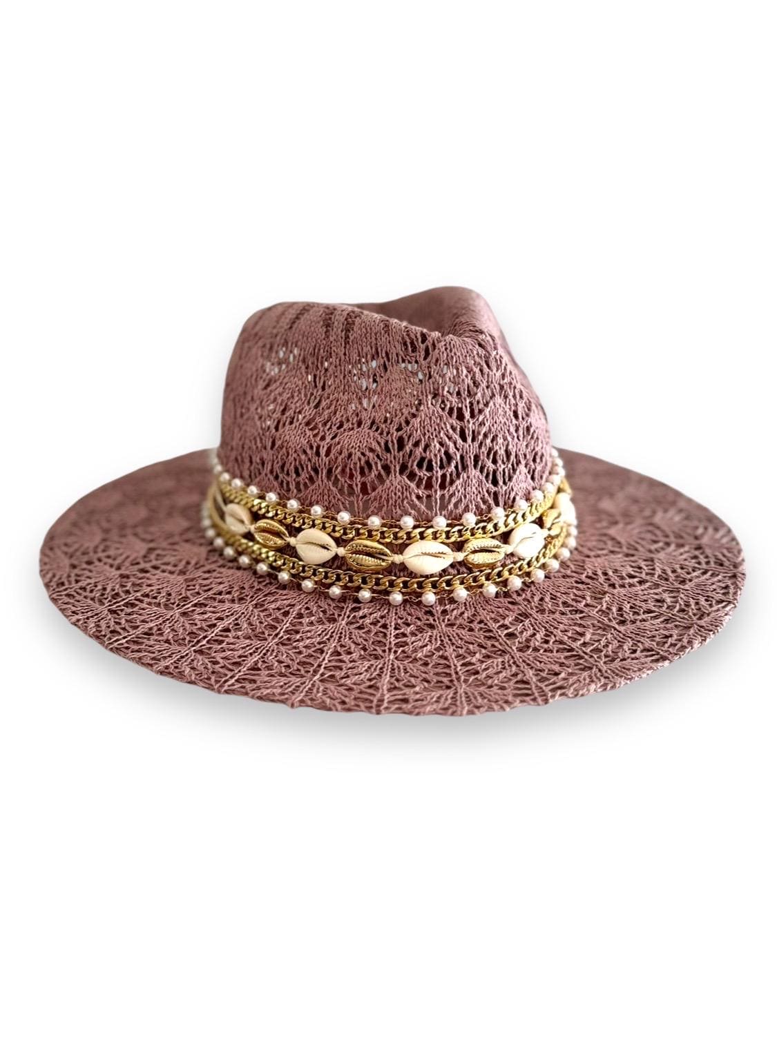 Sunkissed by Chrissy lace Panama beach hat with wide brim, personalized boho summer sun hat, perfect for vacation and sun protection.