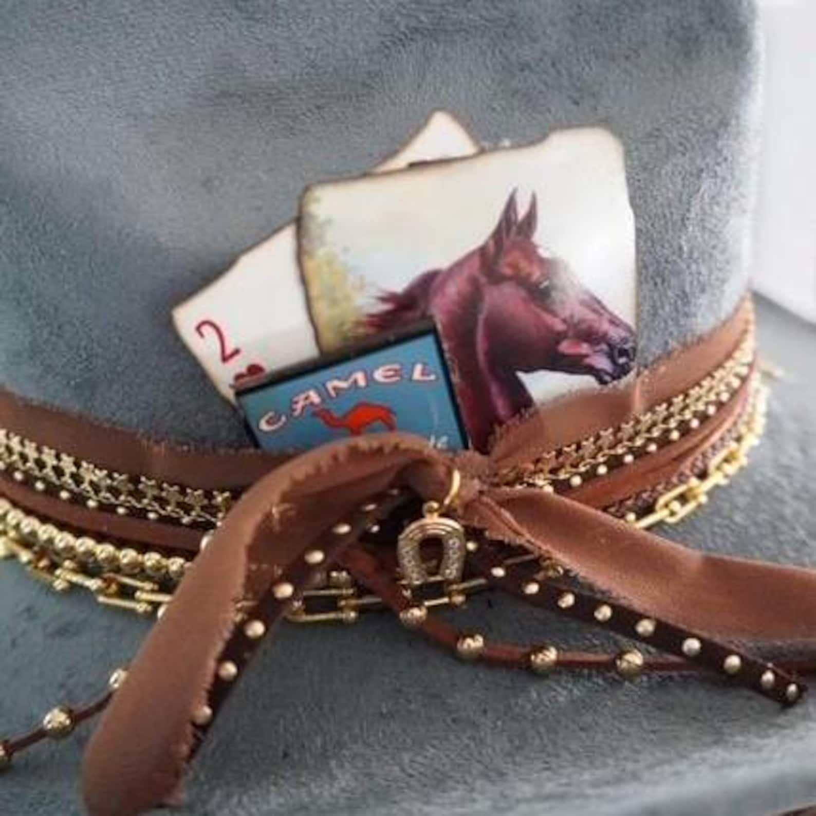 Western Glam Jeweled Cowgirl Hat by Sunkissed by Chrissy with custom embellishments and sparkling rhinestones for rodeo or concert wear